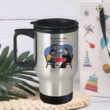 Chillaao love you forever  Travel Mug