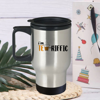 Chillaao I am teriffic Travel Mug