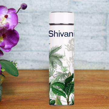 Chillaao Nature Vector Temperature Bottle White