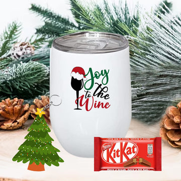 Chillaao Joy to the wine Wine Mug