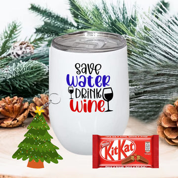 Chillaao save water drink wine Mug