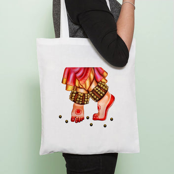 Chillaao The Kathak Legs tote bag