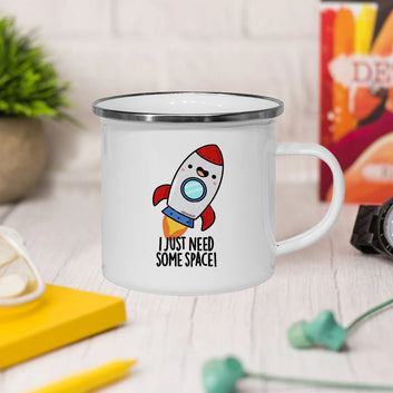 I Just Need Some Space Enamel Mug