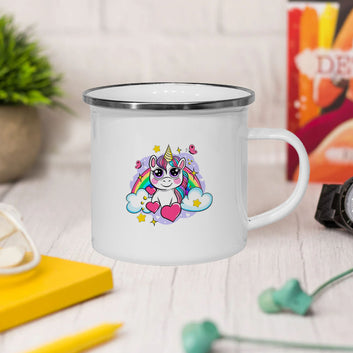 Unicorn Enamel Mug