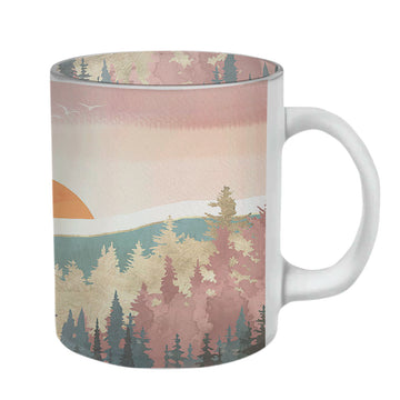 Chillaao Dusk Calm Vintage Glass Mug