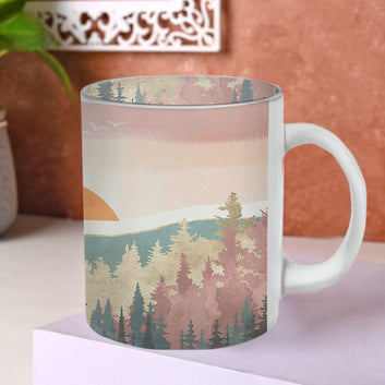 Chillaao Dusk Calm Vintage Glass Mug