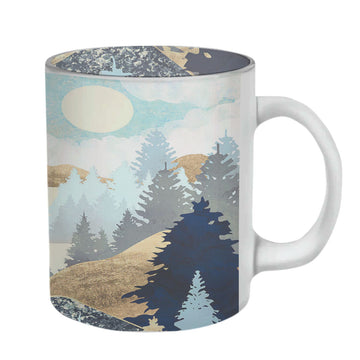 Chillaao Forest Vista  Glass Mug