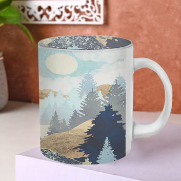 Chillaao Forest Vista  Glass Mug