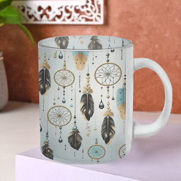 Chillaao World of Dream Catcher Glass Mug