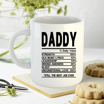 Chillaao Dad Nutrition Coffee Mug