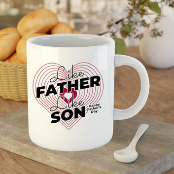 Chillaao Like Father Like Son Coffee Mug