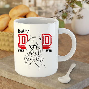 Chillaao Best Dad Ever Coffee Mug