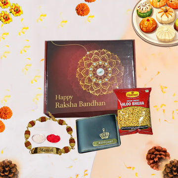 Chillaao Perfect Rakhi gift hamper for brother