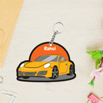Chillaao MDF Car keychain ( Set Of 2 )