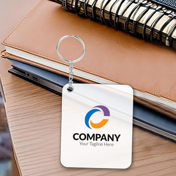 Chillaao Customized Acrylic square keychain (1 Set = 24 Piece)