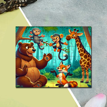 Chillaao kids Jigsaw Puzzle - Animal Talks