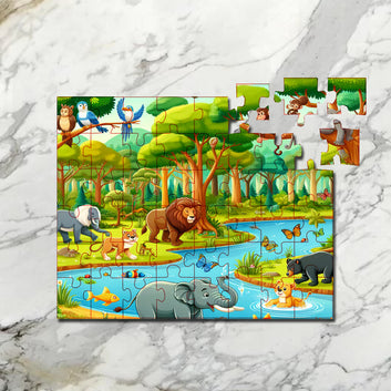 Chillaao kids Jigsaw Puzzle - Jungle Theme