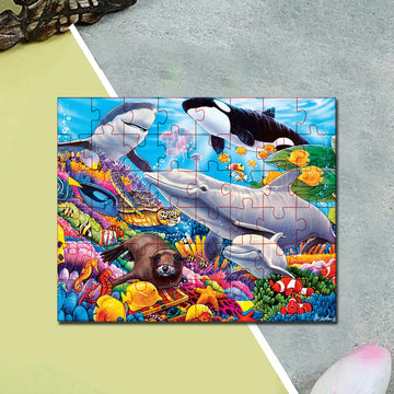 Chillaao kids Jigsaw Puzzle - Undersea Friends