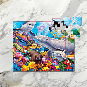 Chillaao kids Jigsaw Puzzle - Undersea Friends