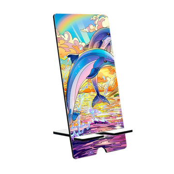 Chillaao Dolphin Waterfall Mobile Stand