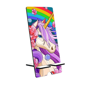 Chillaao Glitter Sky with Unicorn  Mobile Stand