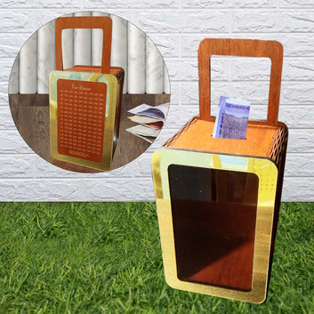 Chillaao MDF Piggy bank