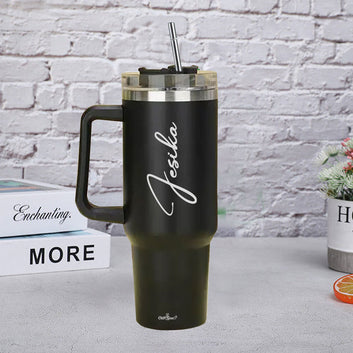 Personlised Stanley mug ( Black )