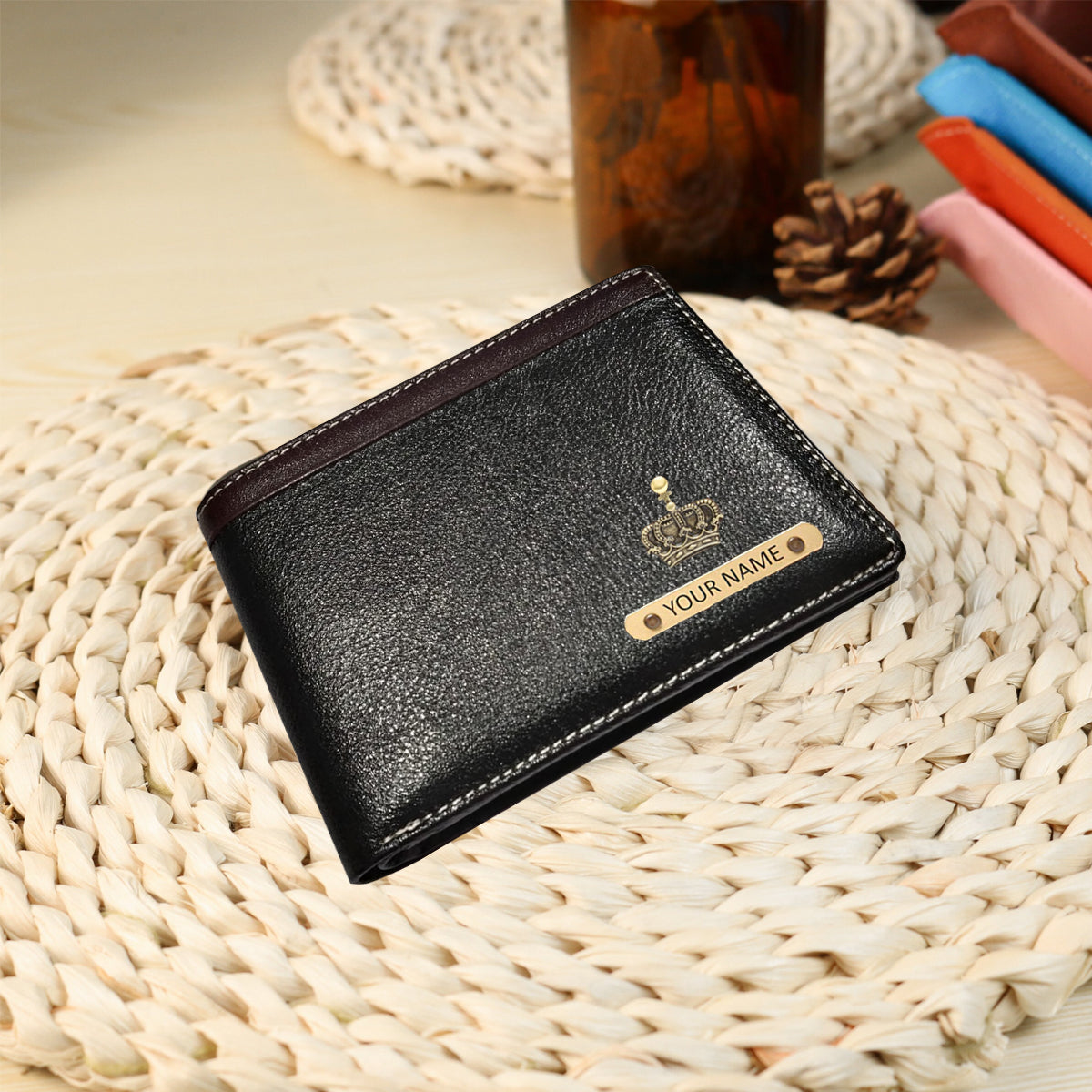 Personalised Men's Wallet With Name