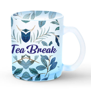 TeaBreak FrostedBlue CoffeeMug 330ml(10oz)