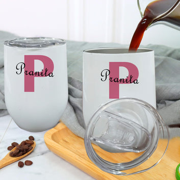 Chillaao Personalised Wine Mug