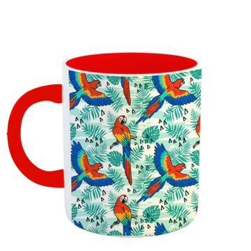 Chillaao dazzling Parrot red Mug