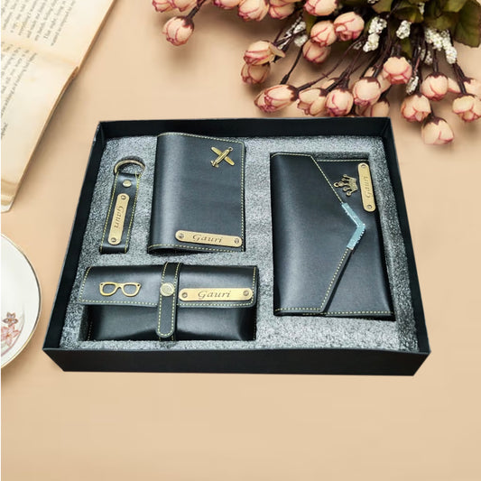 Chillaao Personalised Set of 4 ladies wallet