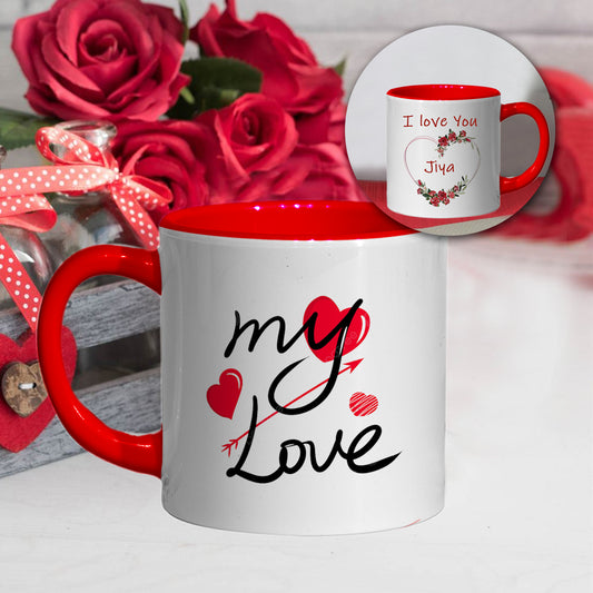 Chillaao Personalized My Love Tea Mug