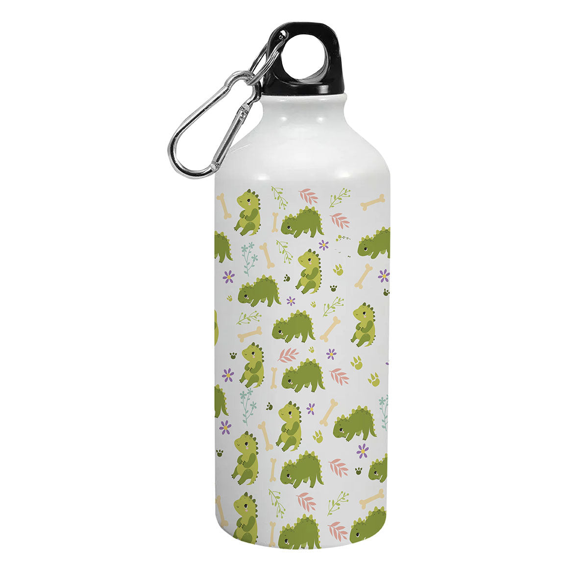 Cute Dinos Single Walled Water Bottle 600ml