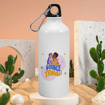 DoubleTrouble SingleWalled WaterBottle 600ml