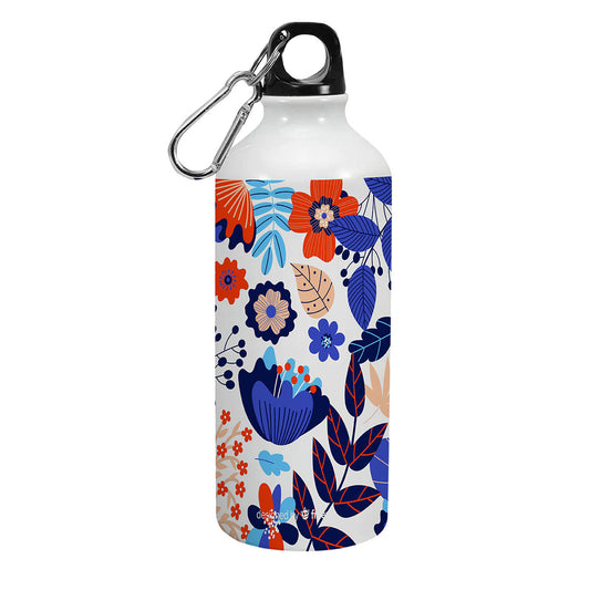 BlueFlowers SingleWalled WaterBottle 600ml