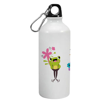 HappyBirthday,CuteAnimals SingleWalled WaterBottle 600ml