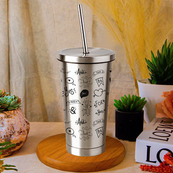 Save the date Stainless steel tumbler 470ml (16oz)