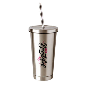 Chillaao - Hello Beautiful  Steel Tumbler