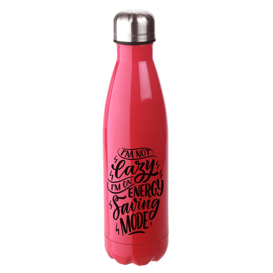 I'm not Lazy Red Cola Bottle 500ml