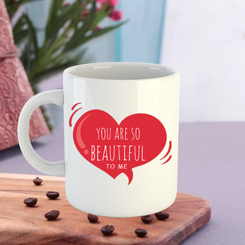 Chillaao Personalized You are so Beautiful Coffee Mug
