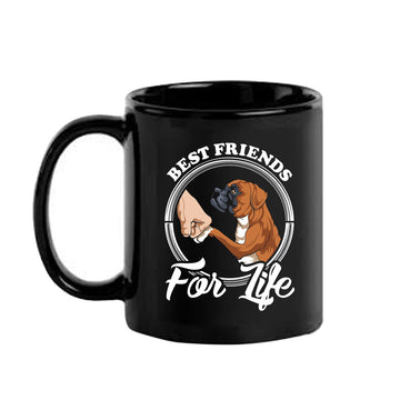 Best Friend Forever for Life Black Mug