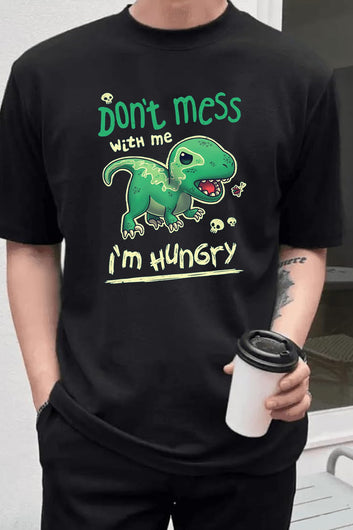 Chillaao Don't Mess With Me Oversize T- Shirt