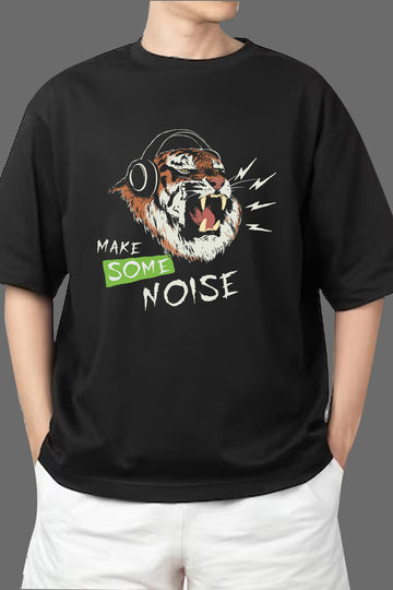 Chillaao Make Some Noise Oversize T- Shirt