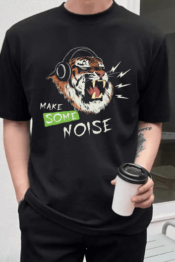 Chillaao Make Some Noise Oversize T- Shirt