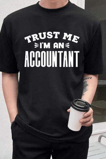 Chillaao Trust me I'm an Accountant Oversize T- Shirt