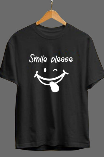 Chillaao Smile Please Oversize  T- Shirt