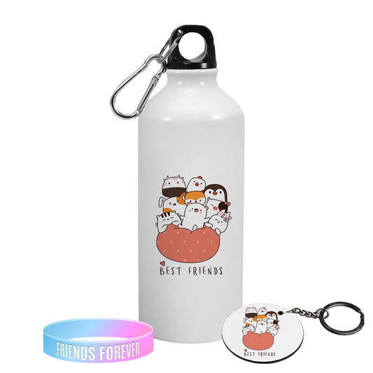 Chillaao Best Friends Aluminum Bottle