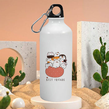 Chillaao Best Friends Aluminum Bottle