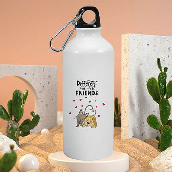 Chillaao Different but friends Aluminum Bottle